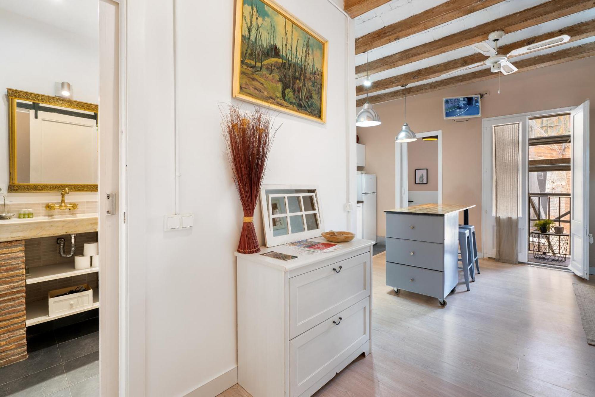 Apartmán Fridays Flats Retro Chic In Poble Sec Barcelona Exteriér fotografie