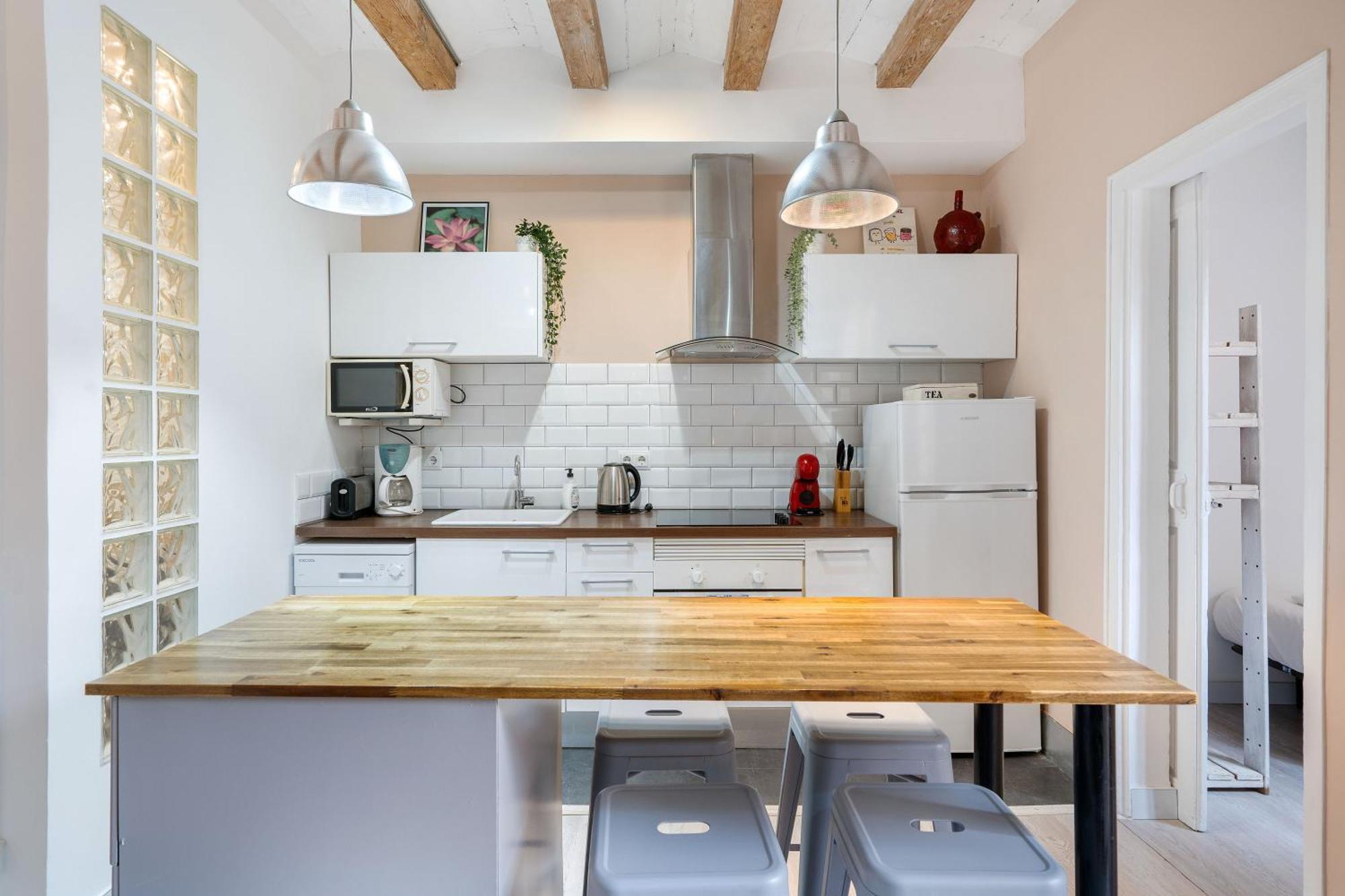 Apartmán Fridays Flats Retro Chic In Poble Sec Barcelona Exteriér fotografie